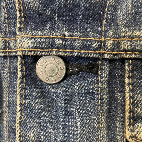 Vintage Women's Denim Jacket - DMG Japan - Size Small - Picture 3 of 4